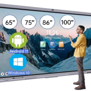 نمایشگر لمسی تکفام سایز 98 اینچ